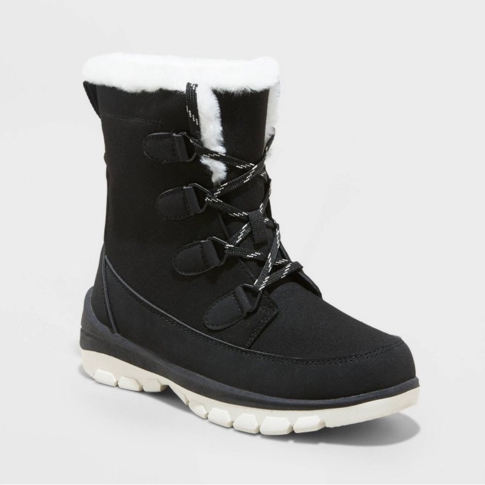 Universal Thread Girls Corie Winter Boots - Size 5 Youth